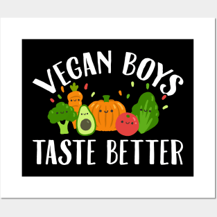 Vegan boys taster better Posters and Art